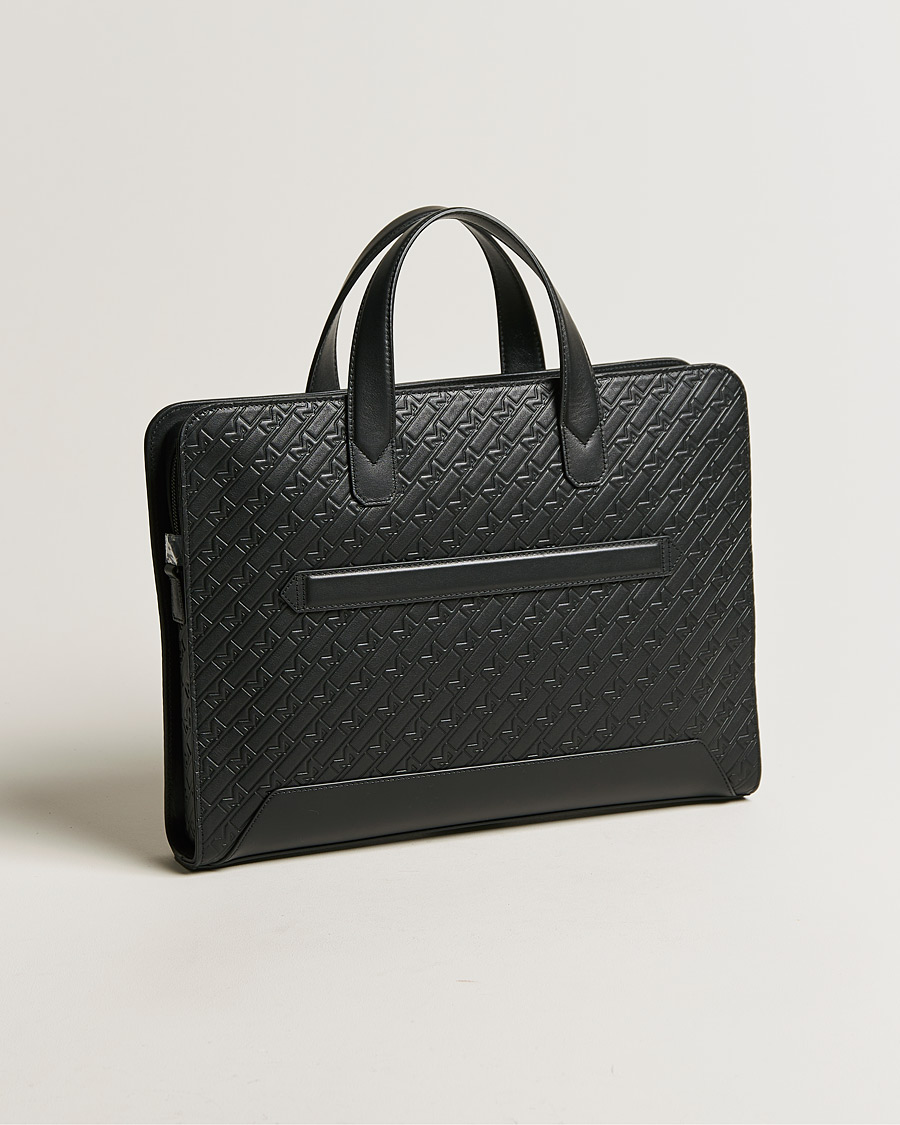 Mies | Montblanc M Gram Thin Document Case Black | Montblanc | M Gram Thin Document Case Black
