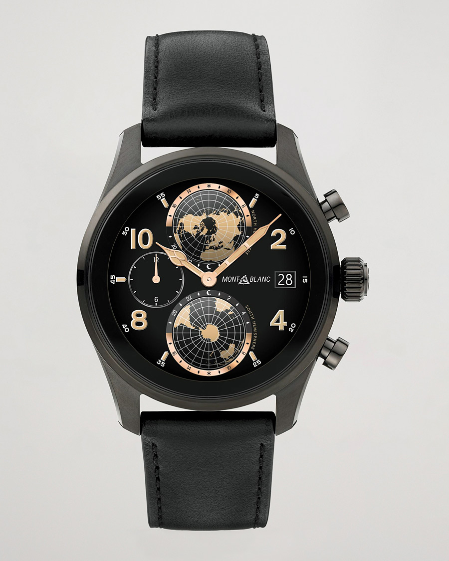 Mies | Montblanc | Montblanc | Summit 3 Smartwatch Black