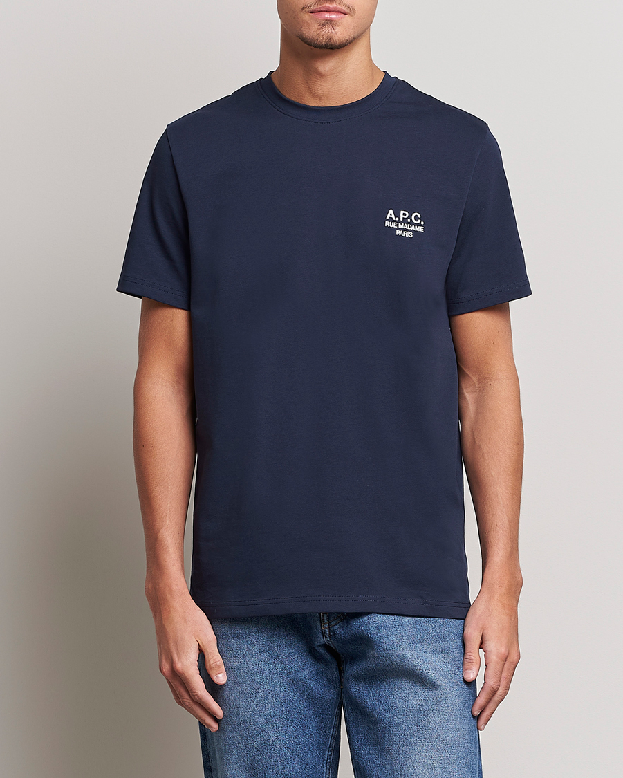 Mies | Lyhythihaiset t-paidat | A.P.C. | Raymond T-Shirt Navy