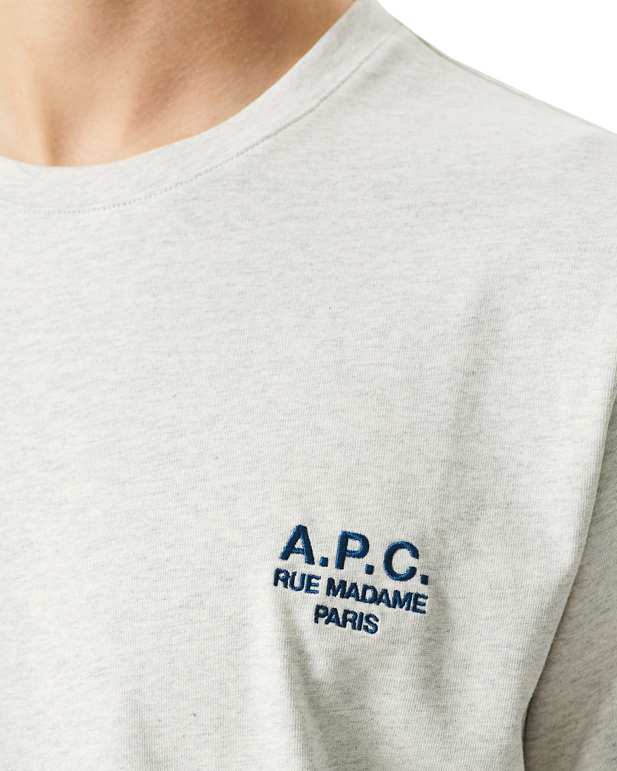 Mies | T-paidat | A.P.C. | Raymond T-Shirt Heather Grey