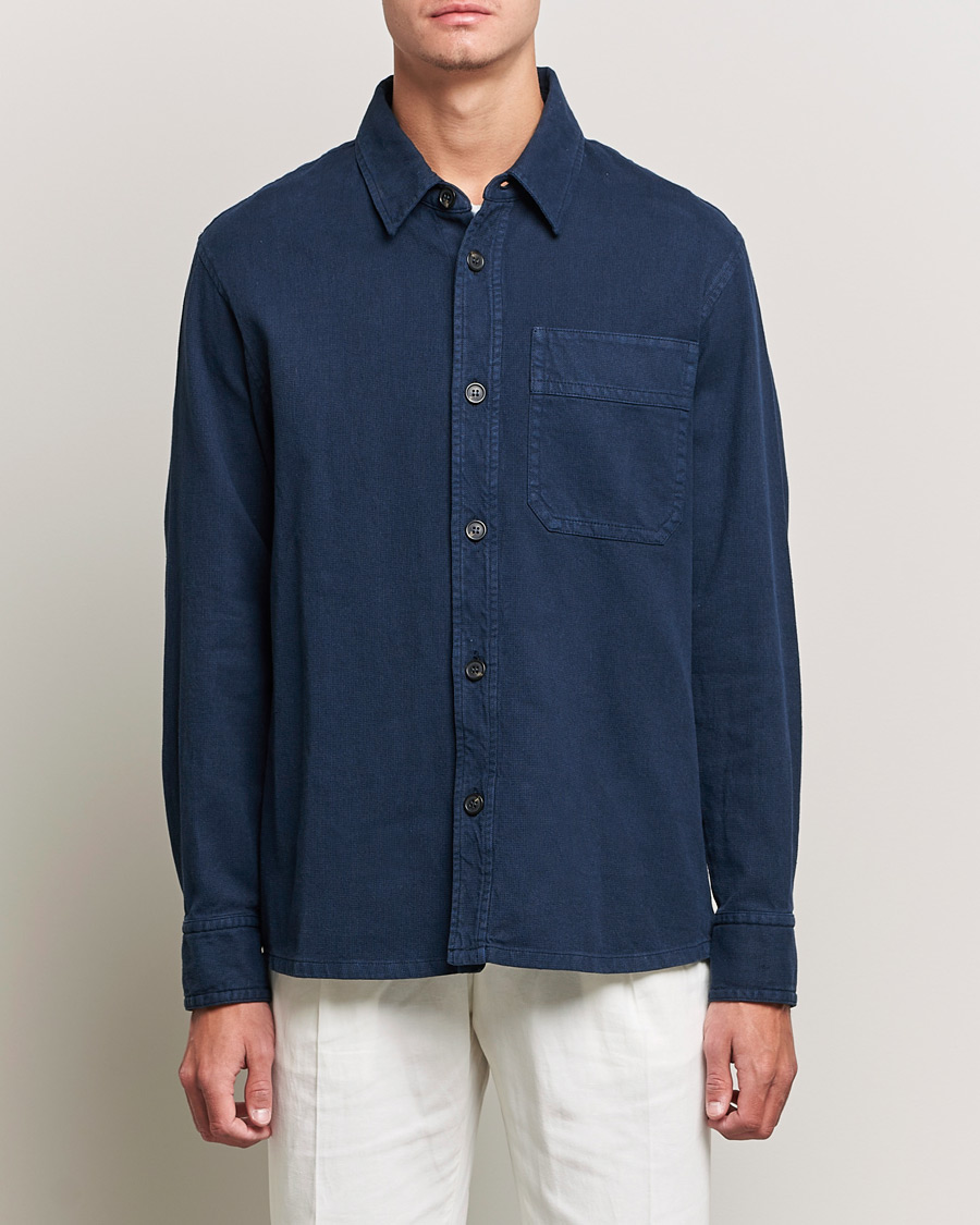 Mies | Kauluspaidat | A.P.C. | Basile Overshirt Navy