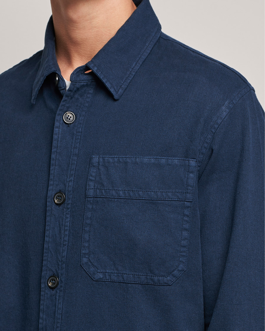 Mies | Kauluspaidat | A.P.C. | Basile Overshirt Navy