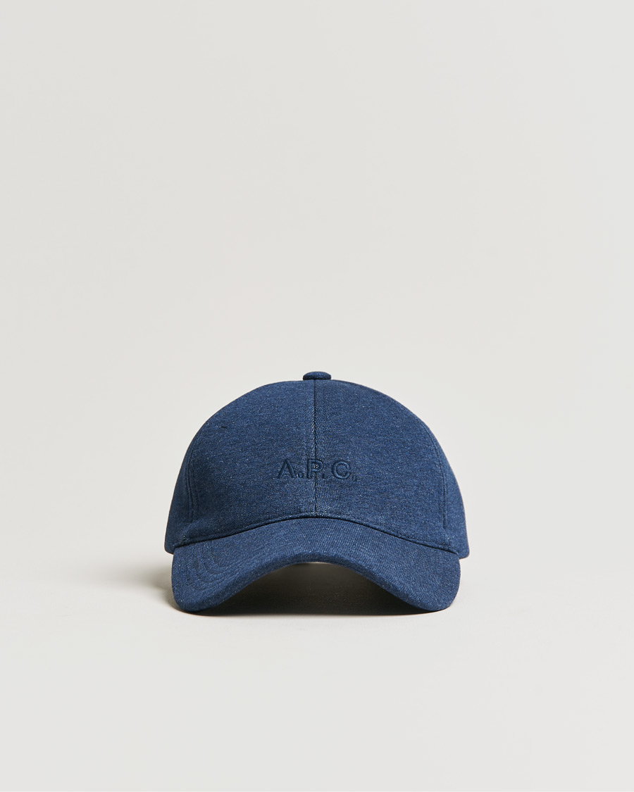 Mies | A.P.C. Charlie Baseball Cap Marine | A.P.C. | Charlie Baseball Cap Marine