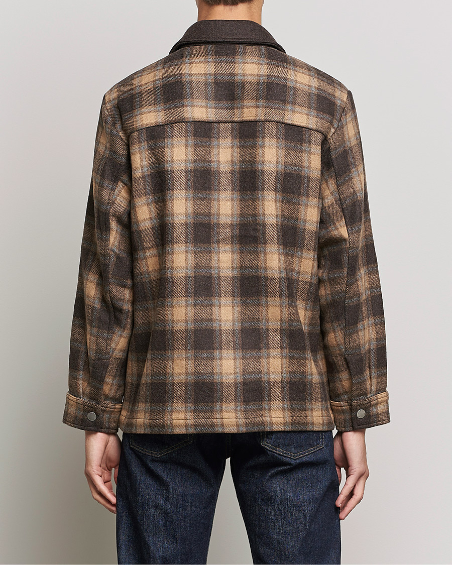 Mies | Takit | A.P.C. | Emile Shirt Jacket Brown Check