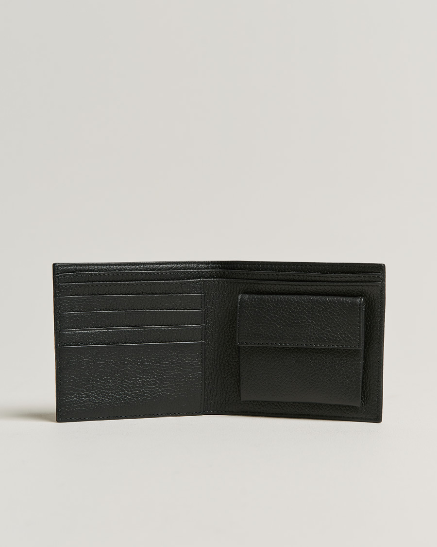 Mies | Lompakot | A.P.C. | Grain Leather Wallet Black