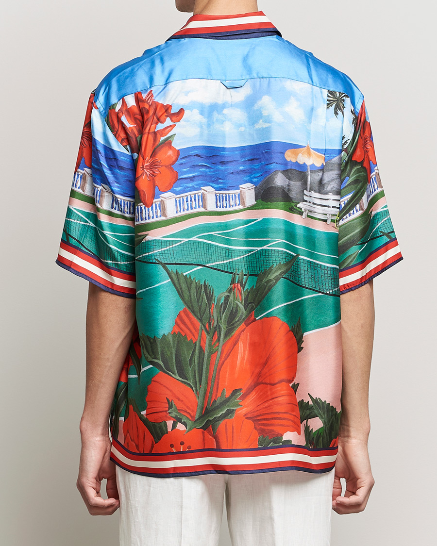 Mies | Kauluspaidat | GANT | Relaxed Scenery Short Sleeve Shirt Multi
