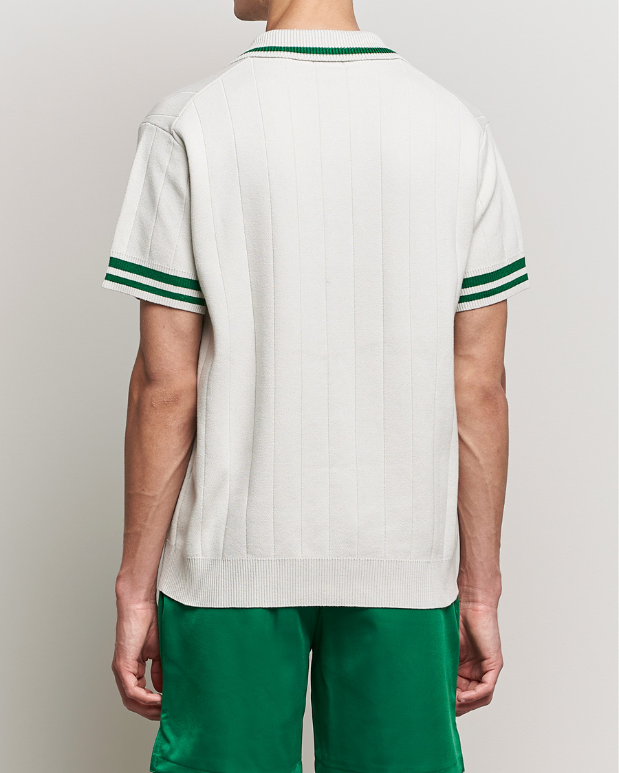 Mies | Pikeet | GANT | Raquet Club Knitted Polo Creme