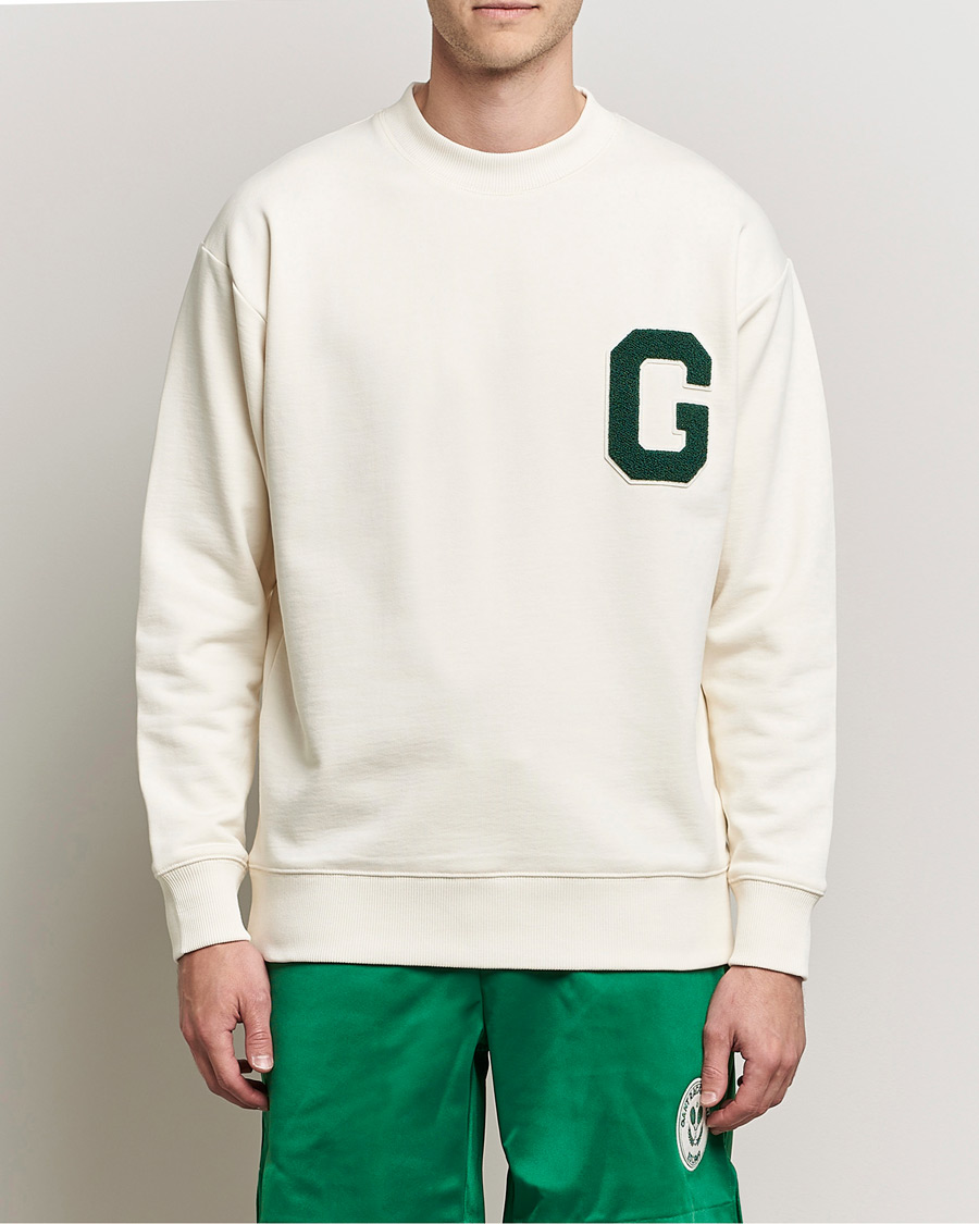 Mies | Puserot | GANT | College G Crew Neck Sweatshirt Creme