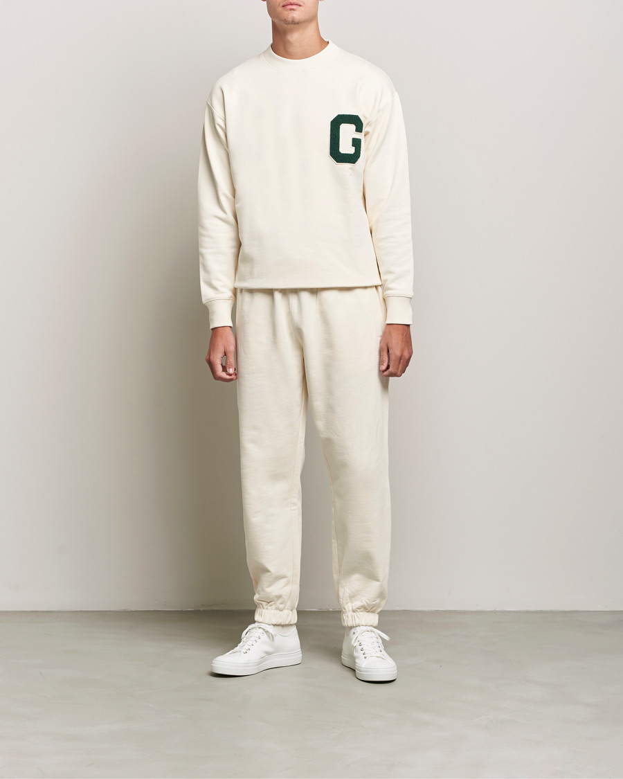 Mies | Housut | GANT | College G Sweatpants Creme