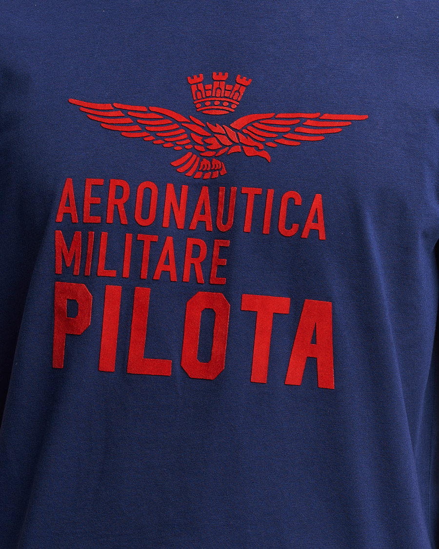 Mies | T-paidat | Aeronautica Militare | Short Sleeve Tee Blu Navy