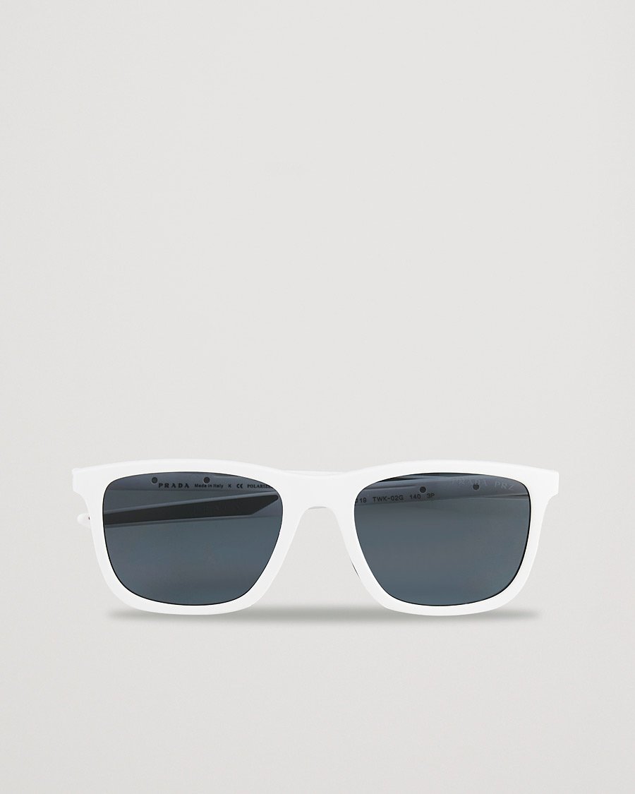Mies | Prada Linea Rossa 0PS 10WS Polarized Sunglasses White | Prada Linea Rossa | 0PS 10WS Polarized Sunglasses White