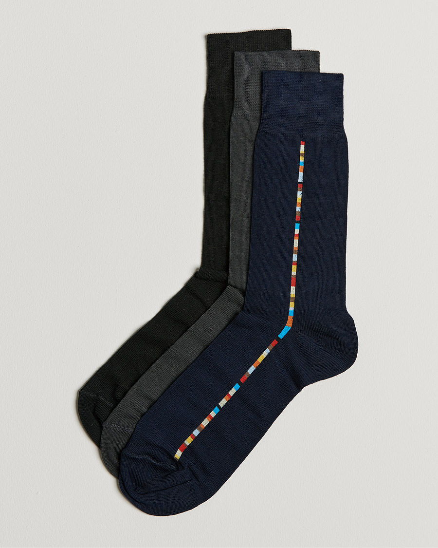 Mies | Alusvaatteet | Paul Smith | 3-Pack Sock Multi