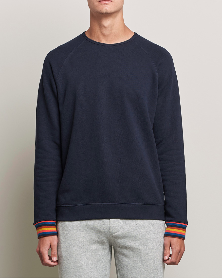 Mies | Paul Smith Long Sleeve Cotton Top Navy | Paul Smith | Long Sleeve Cotton Top Navy