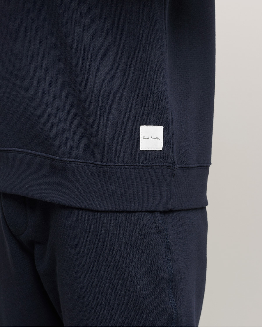 Mies | Paul Smith Long Sleeve Cotton Top Navy | Paul Smith | Long Sleeve Cotton Top Navy