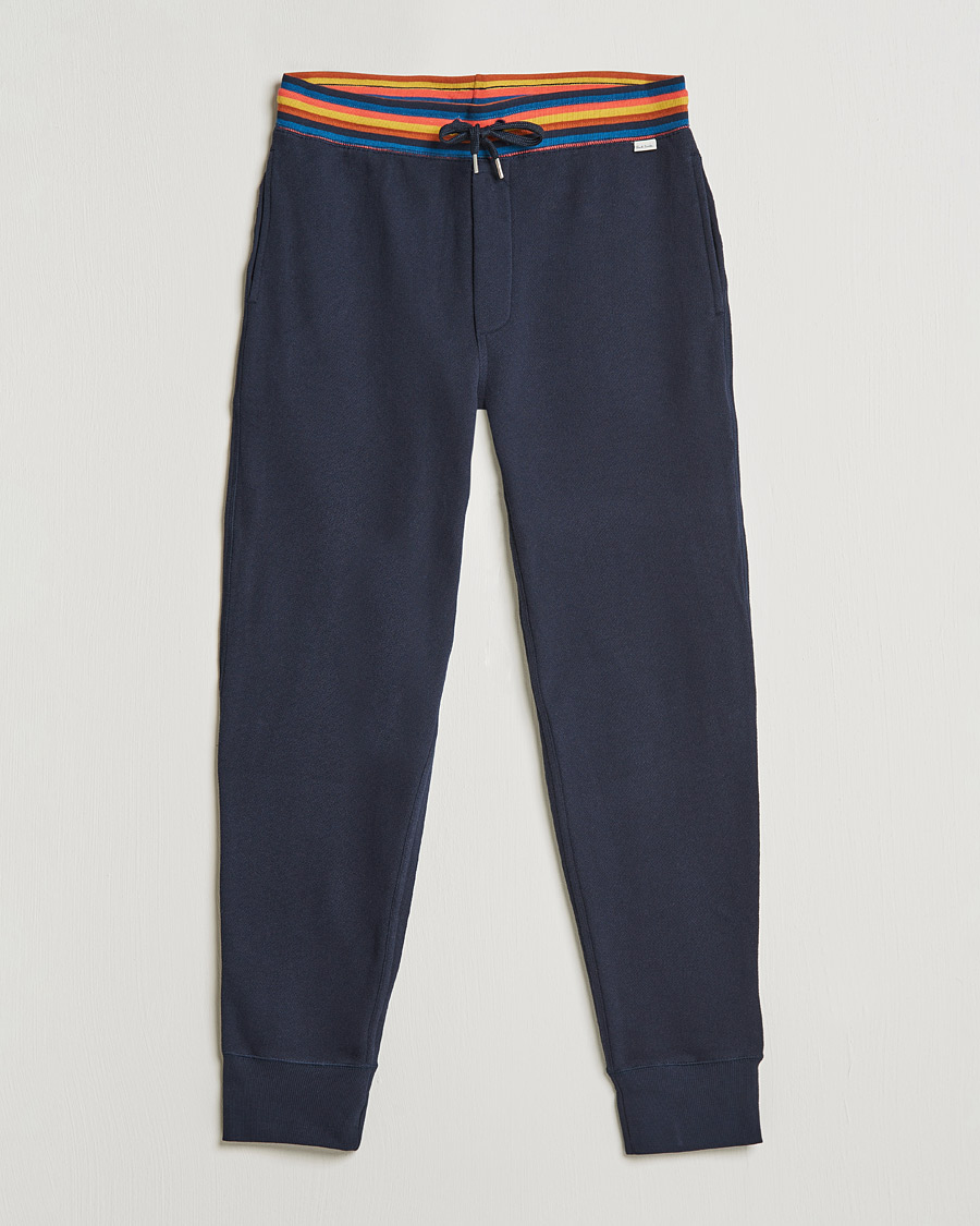 Mies | Paul Smith Bright Stripe Sweat Pant Navy | Paul Smith | Bright Stripe Sweat Pant Navy