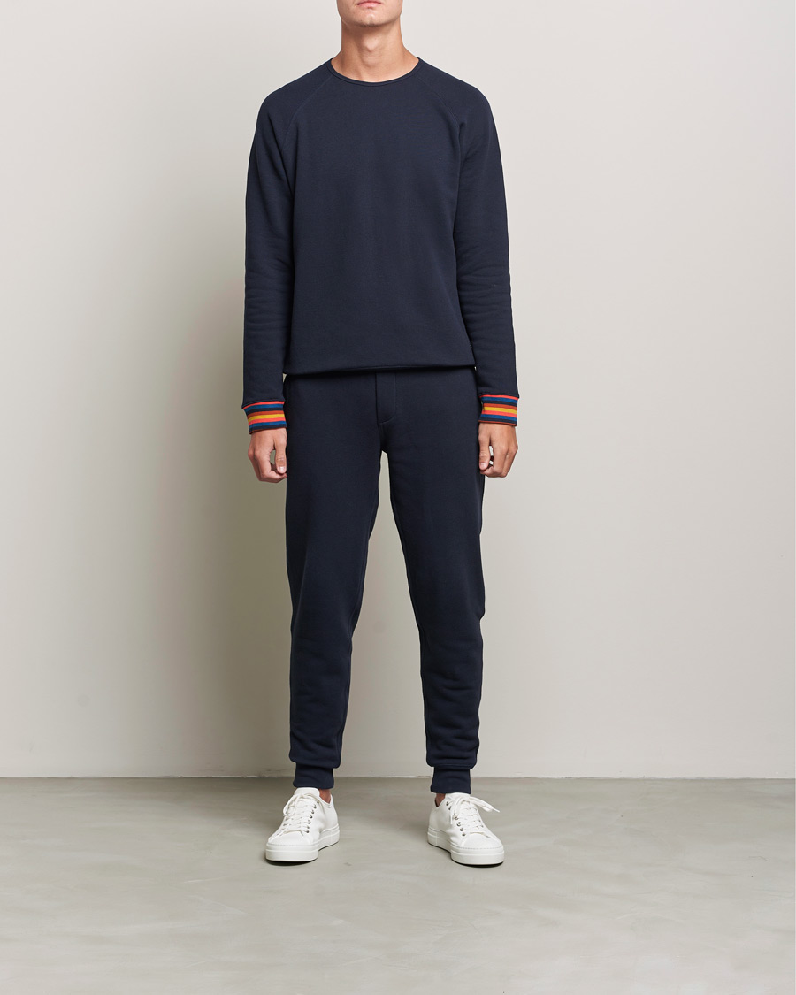Mies | Paul Smith Bright Stripe Sweat Pant Navy | Paul Smith | Bright Stripe Sweat Pant Navy