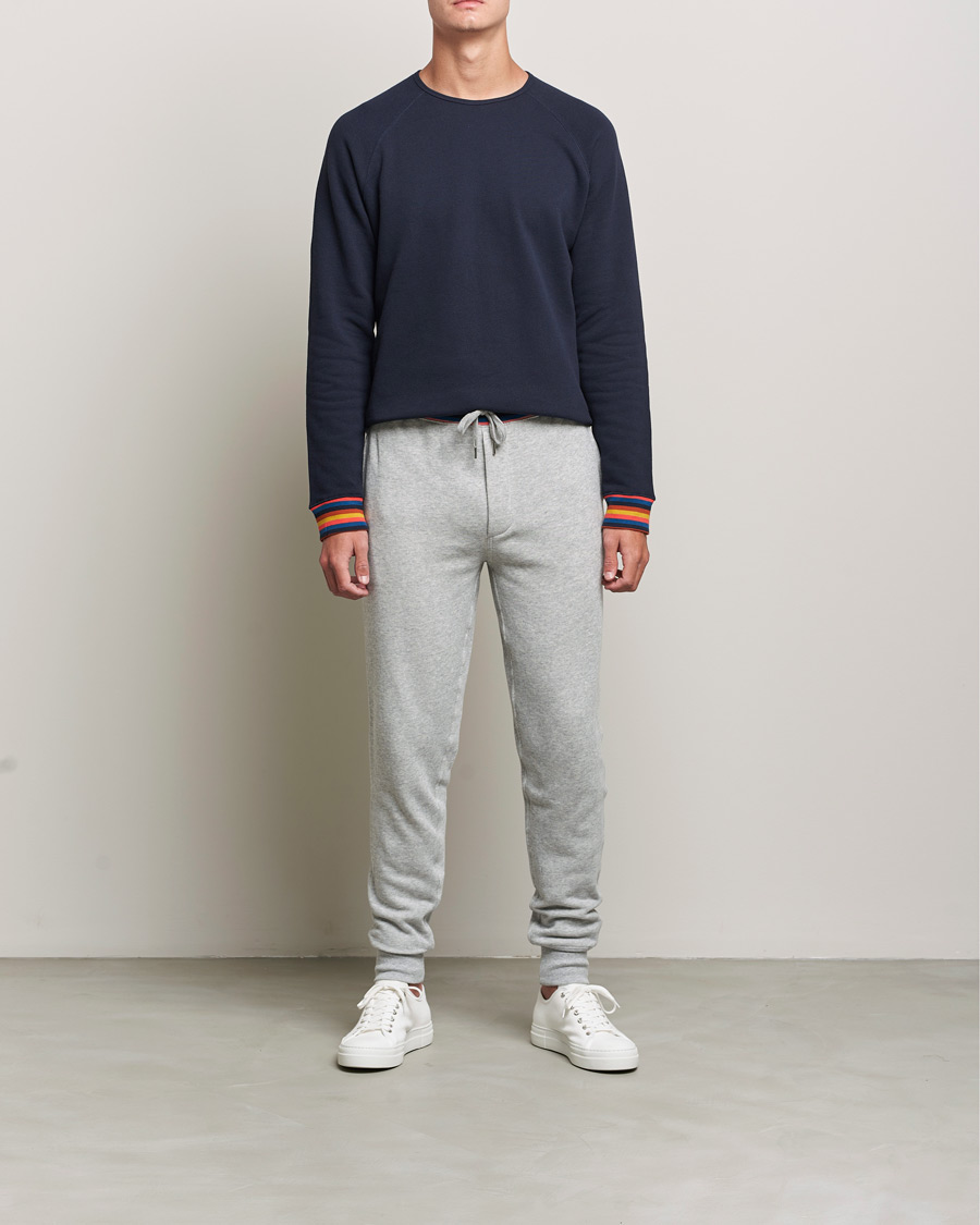 Mies | Alennusmyynti vaatteet | Paul Smith | Jersey Cotton Pants Grey Melange