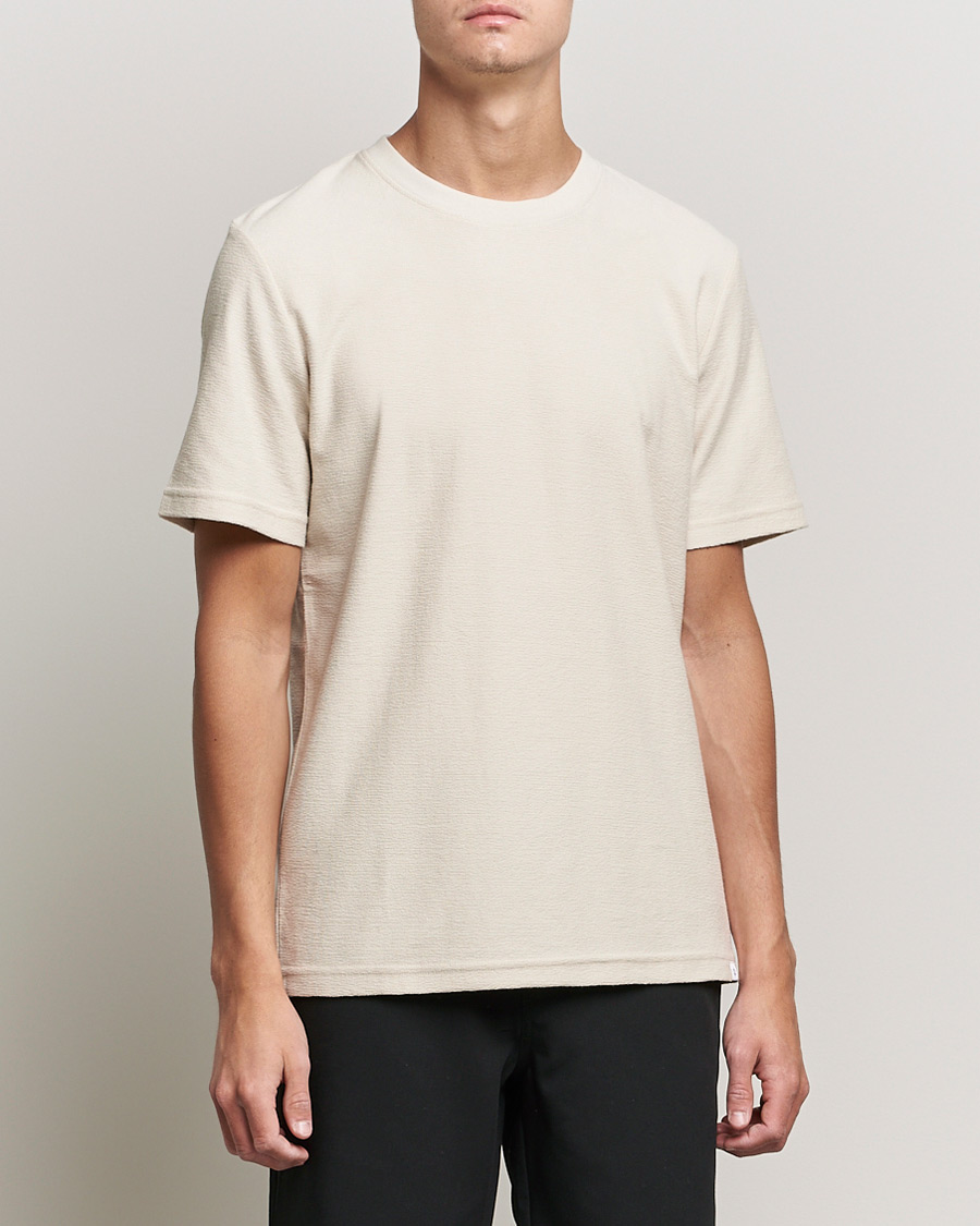 Mies | T-paidat | Samsøe Samsøe | Samsøe & Samsøe Odin Organic Cotton T-shirt Oatmeal