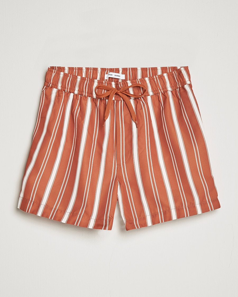 Mies | Uimahousut | Samsøe Samsøe | Samsøe & Samsøe Mason Swimshorts Bombay Brown