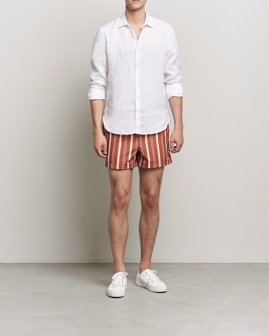 Mies | Uimahousut | Samsøe Samsøe | Samsøe & Samsøe Mason Swimshorts Bombay Brown