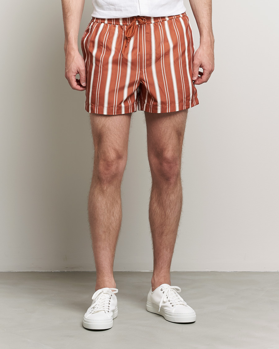 Mies | Uimahousut | Samsøe Samsøe | Samsøe & Samsøe Mason Swimshorts Bombay Brown
