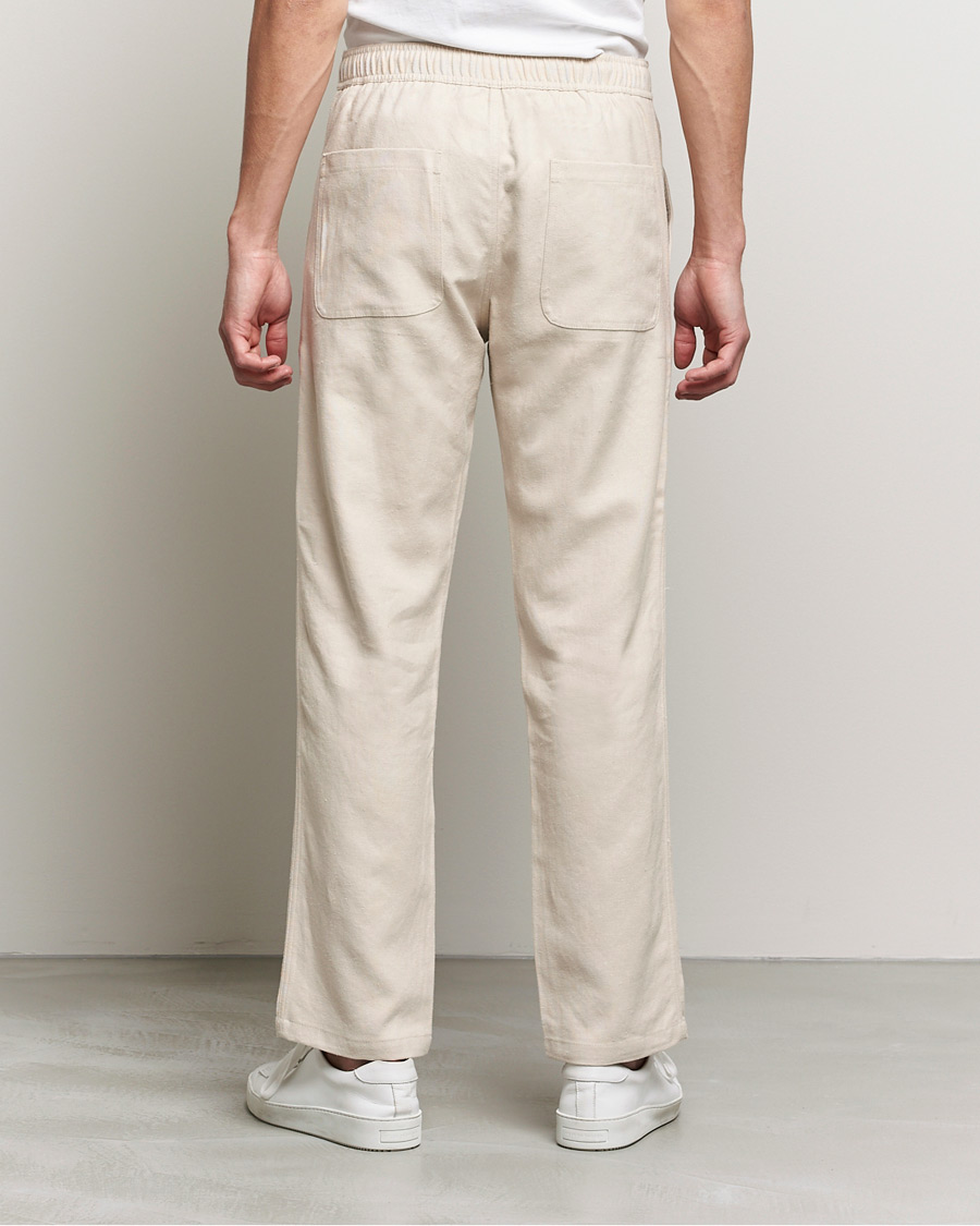 Mies | Housut | Samsøe Samsøe | Samsøe & Samsøe Jabaria Organic Cotton Trousers Oatmeal