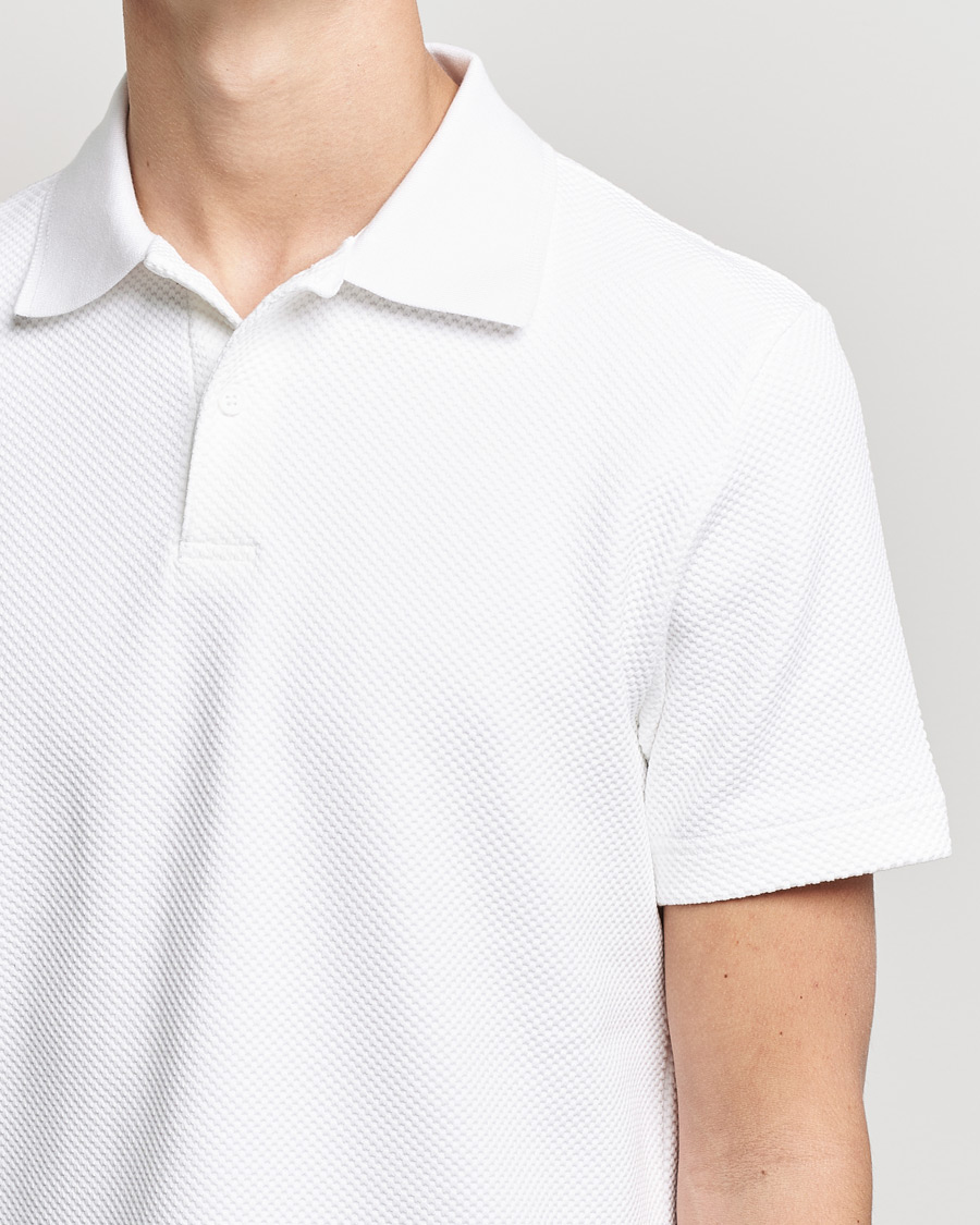 Mies | Pikeet | Samsøe Samsøe | Samsøe & Samsøe Taranto Organic Cotton Polo White