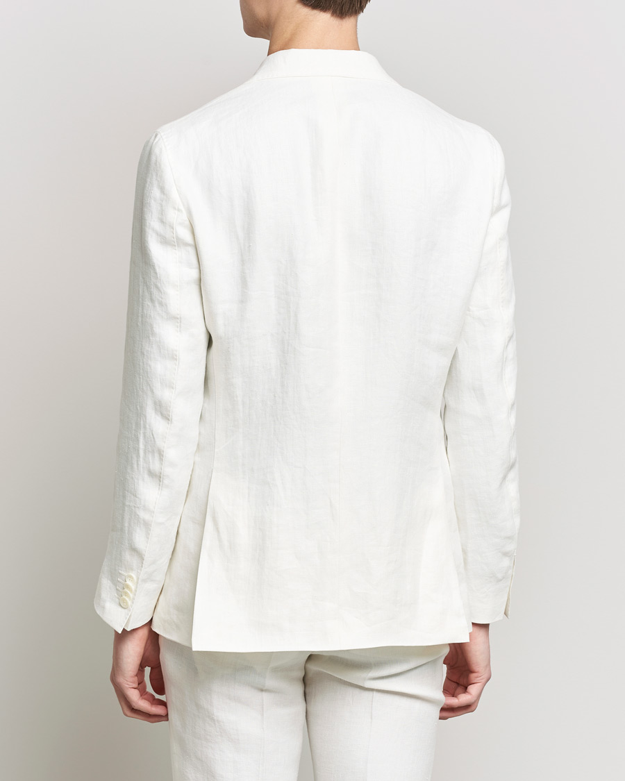 Mies | Pikkutakit | Oscar Jacobson | Fogerty Linen Blazer White
