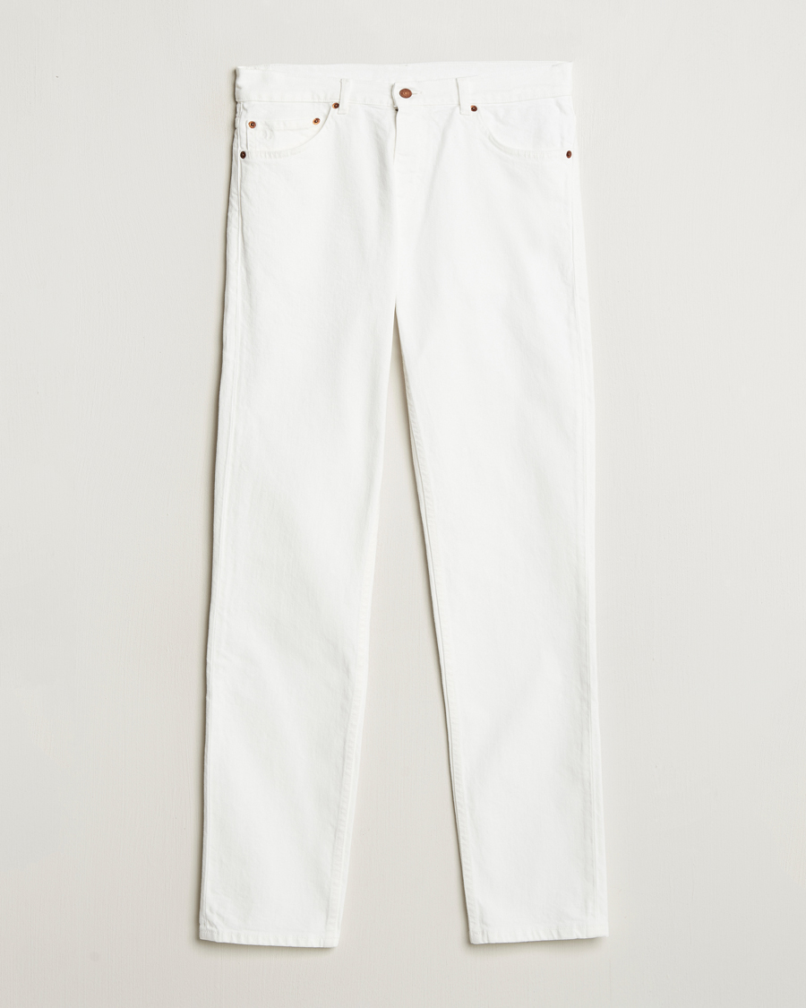 Mies | Farkut | Oscar Jacobson | Albert Cotton Stretch Jeans White