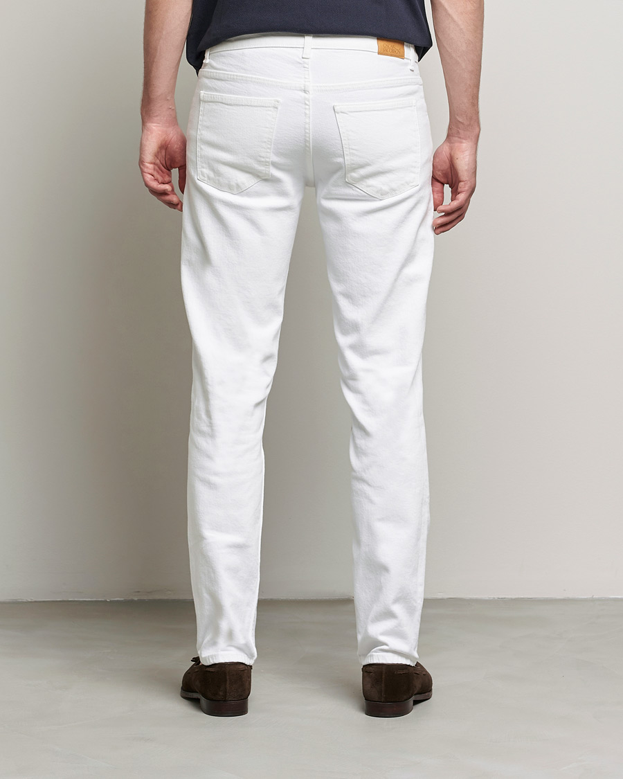 Mies | Farkut | Oscar Jacobson | Albert Cotton Stretch Jeans White
