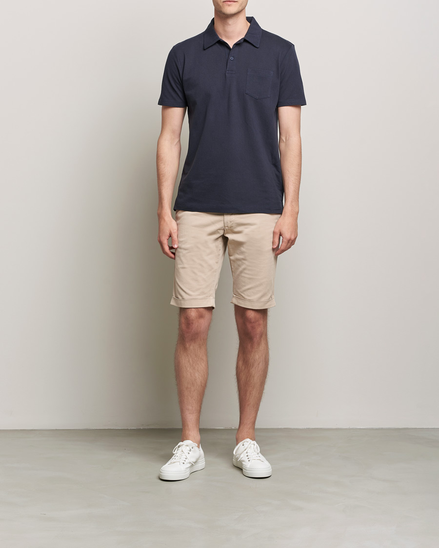 Mies | Shortsit | Oscar Jacobson | Declan Cotton Shorts Washed Sand