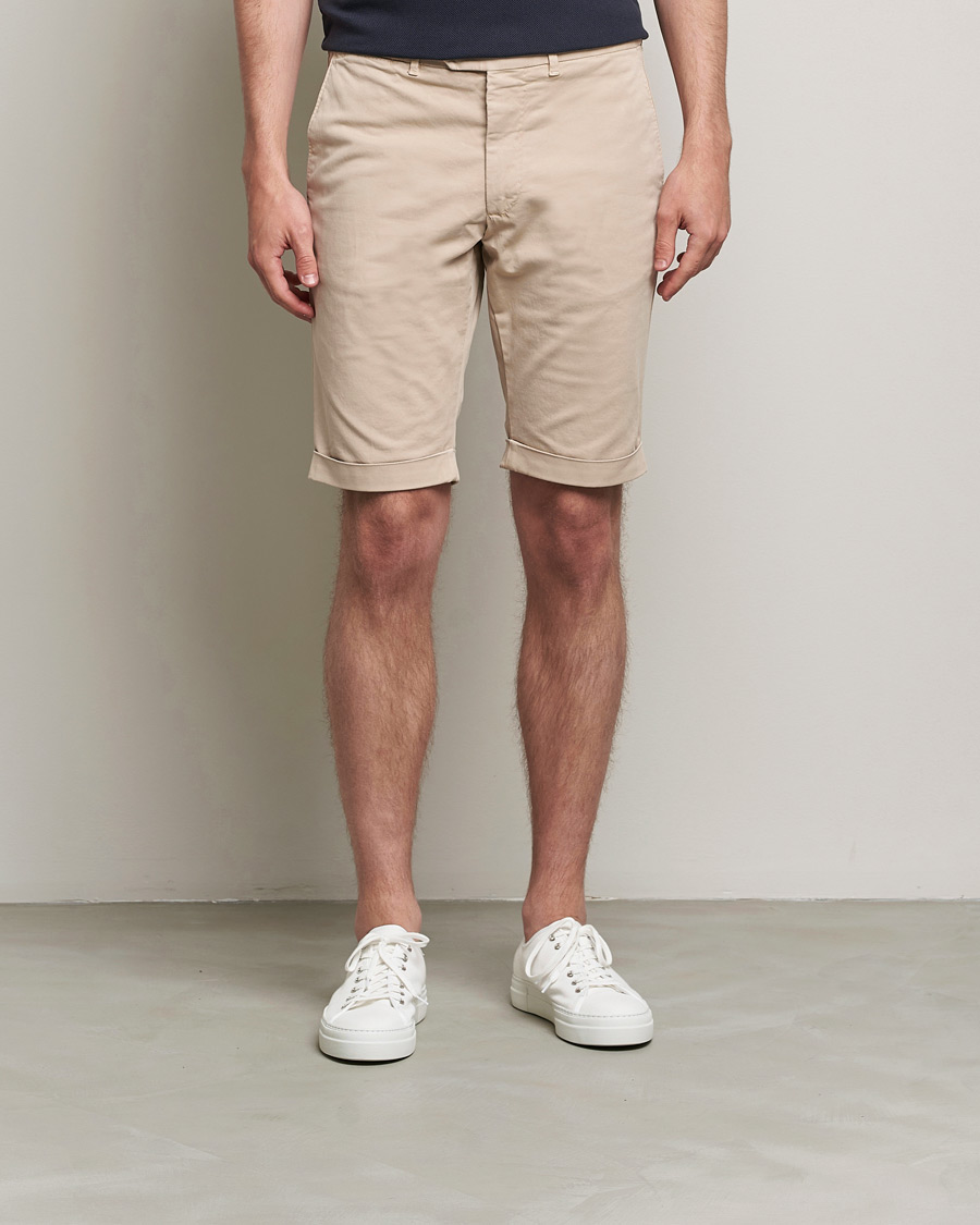 Mies | Shortsit | Oscar Jacobson | Declan Cotton Shorts Washed Sand