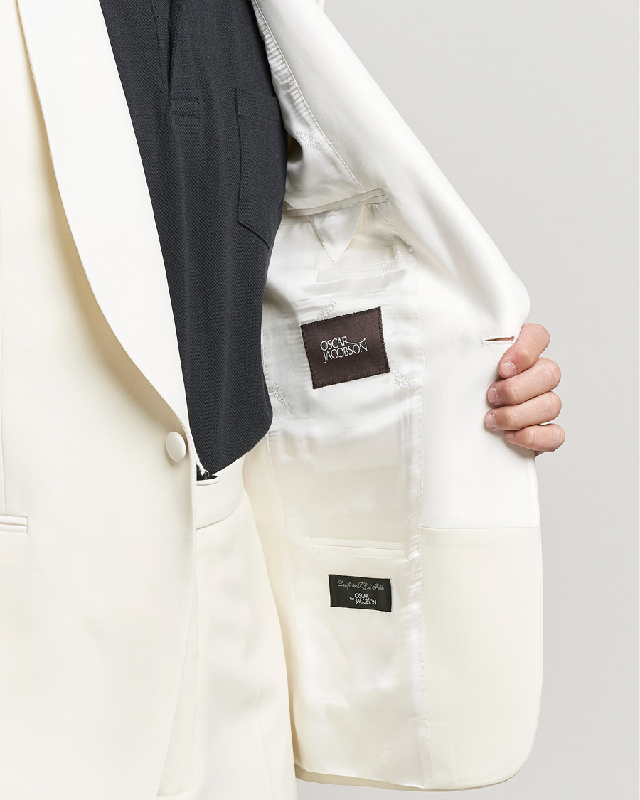 Mies | Puvut | Oscar Jacobson | Figaro Light Wool Tuxedo Creme