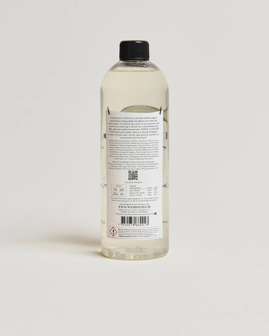 Mies |  | Washologi | White & Colour Wash 750ml 