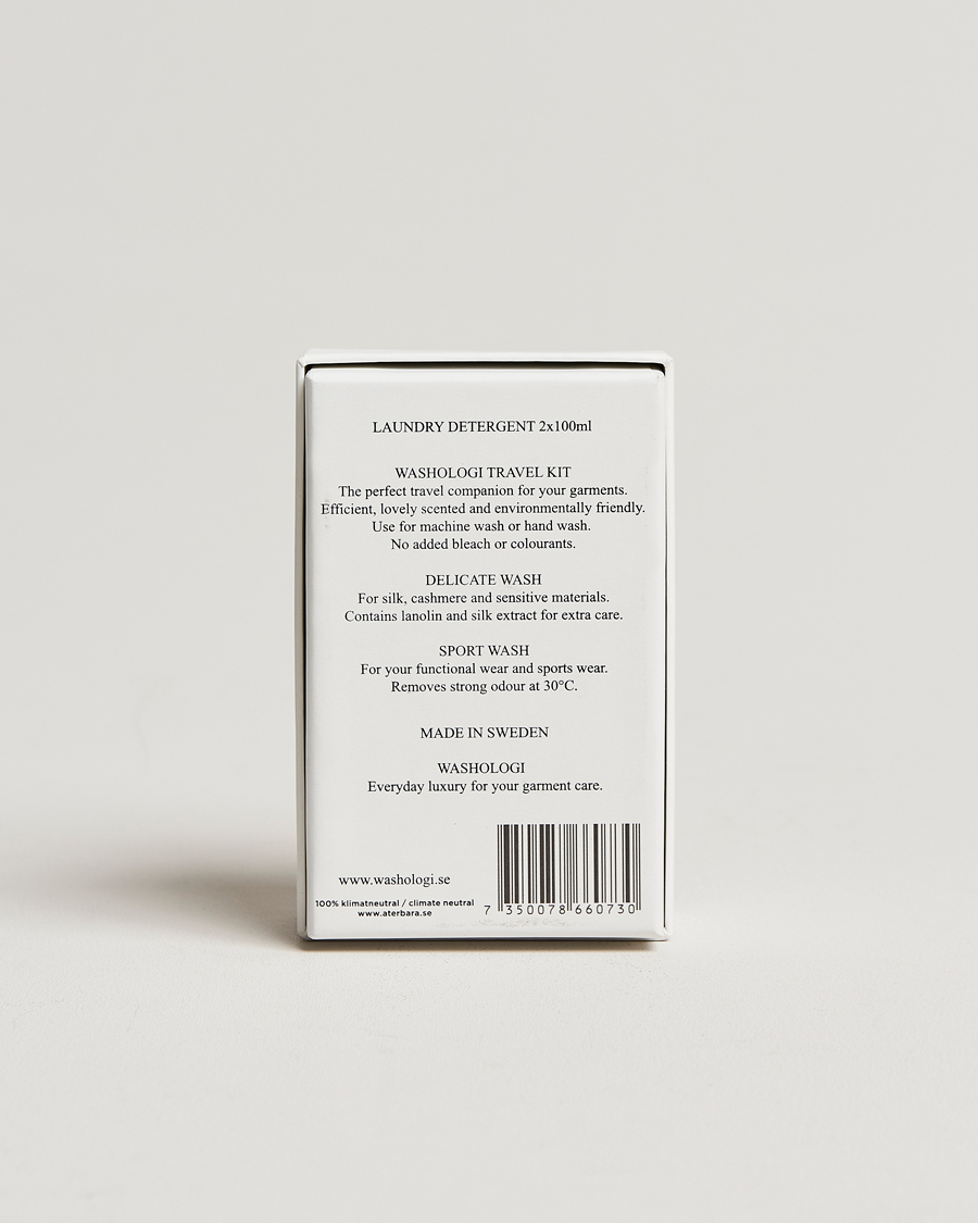 Mies | Washologi Travel Kit 2x100ml | Washologi | Travel Kit 2x100ml