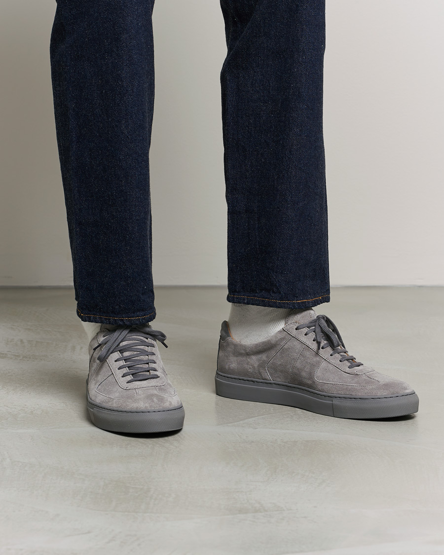 Mies | Sweyd 0662 Calf/Suede Sneakers Grey/Stone | Sweyd | 0662 Calf/Suede Sneakers Grey/Stone