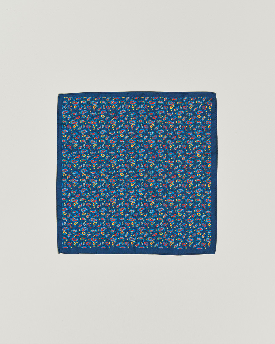 Mies | Amanda Christensen Box Set Silk 8cm Tie and Twill Pocket Square Navy | Amanda Christensen | Box Set Silk 8cm Tie and Twill Pocket Square Navy