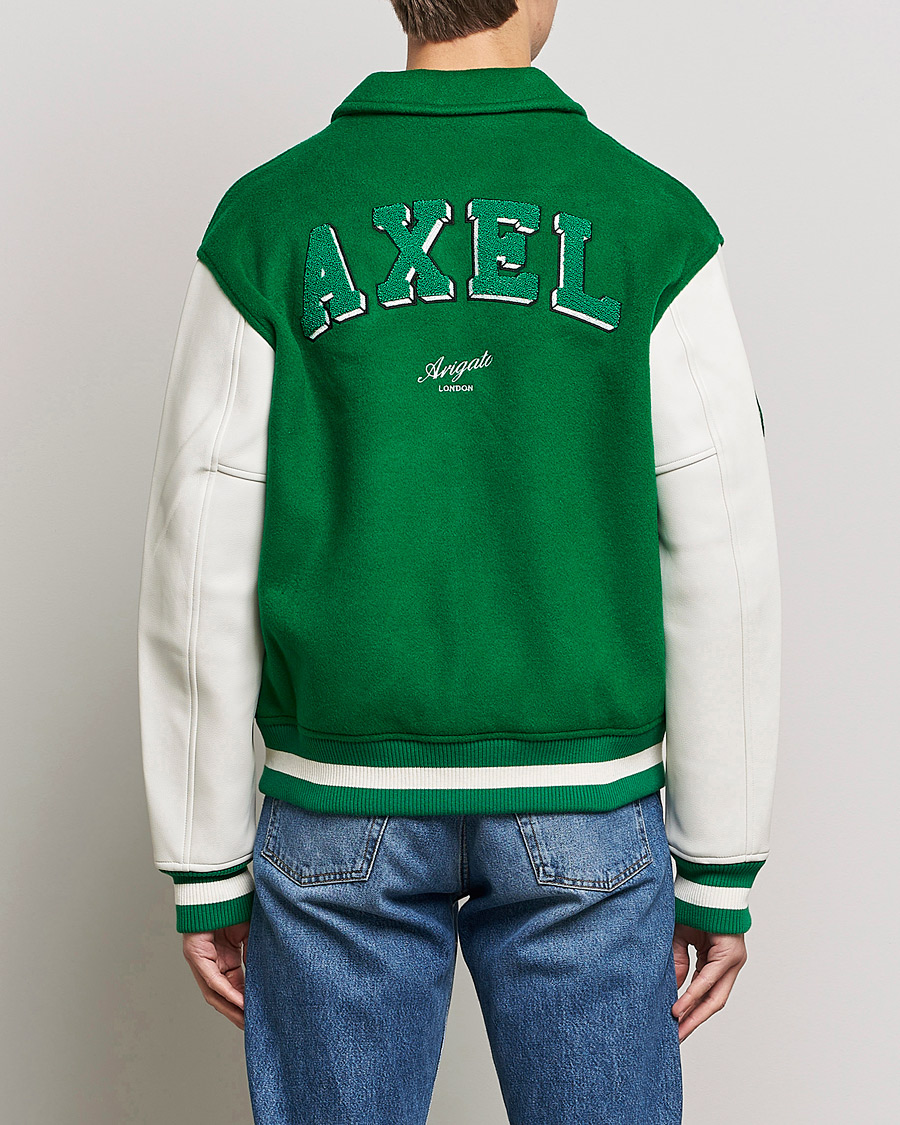 Mies | Takit | Axel Arigato | Illusion Varsity Jacket Green
