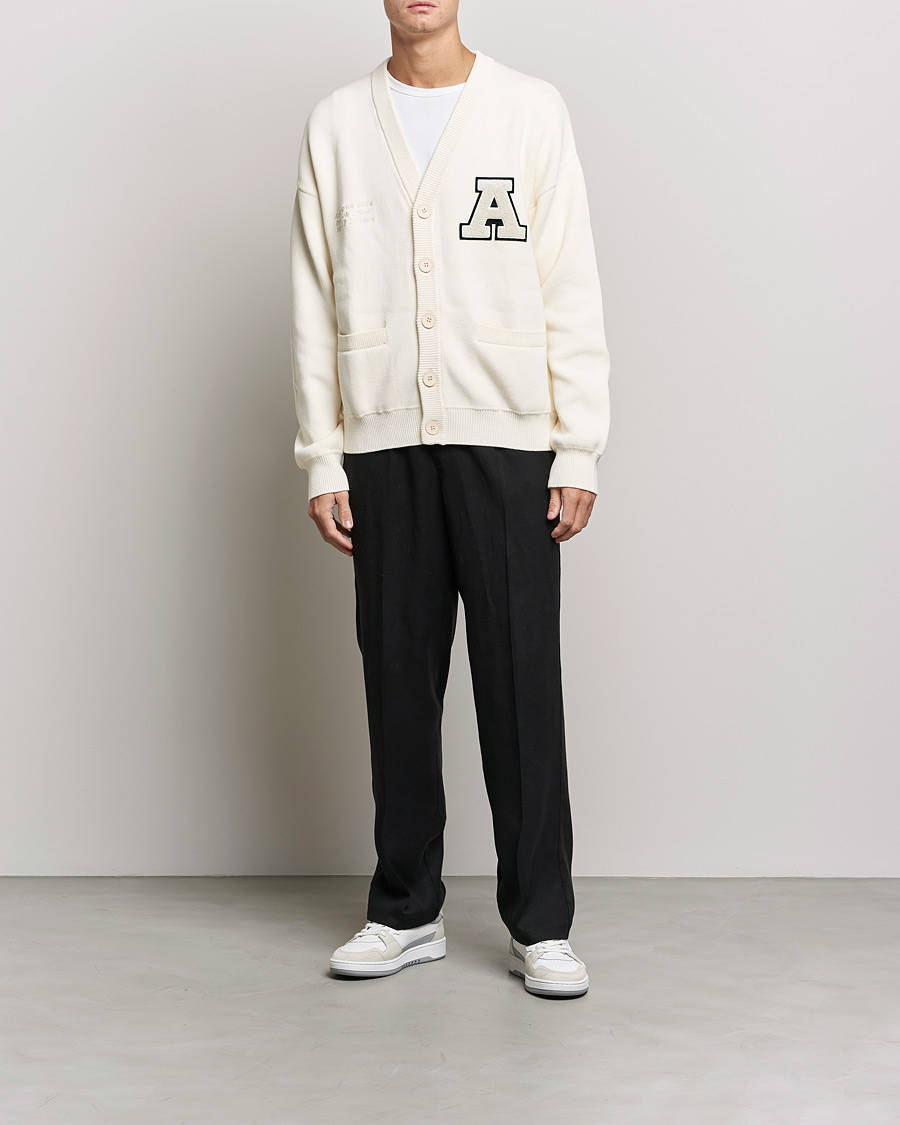 Mies | Puserot | Axel Arigato | Singular Knitted Cardigan Ecru