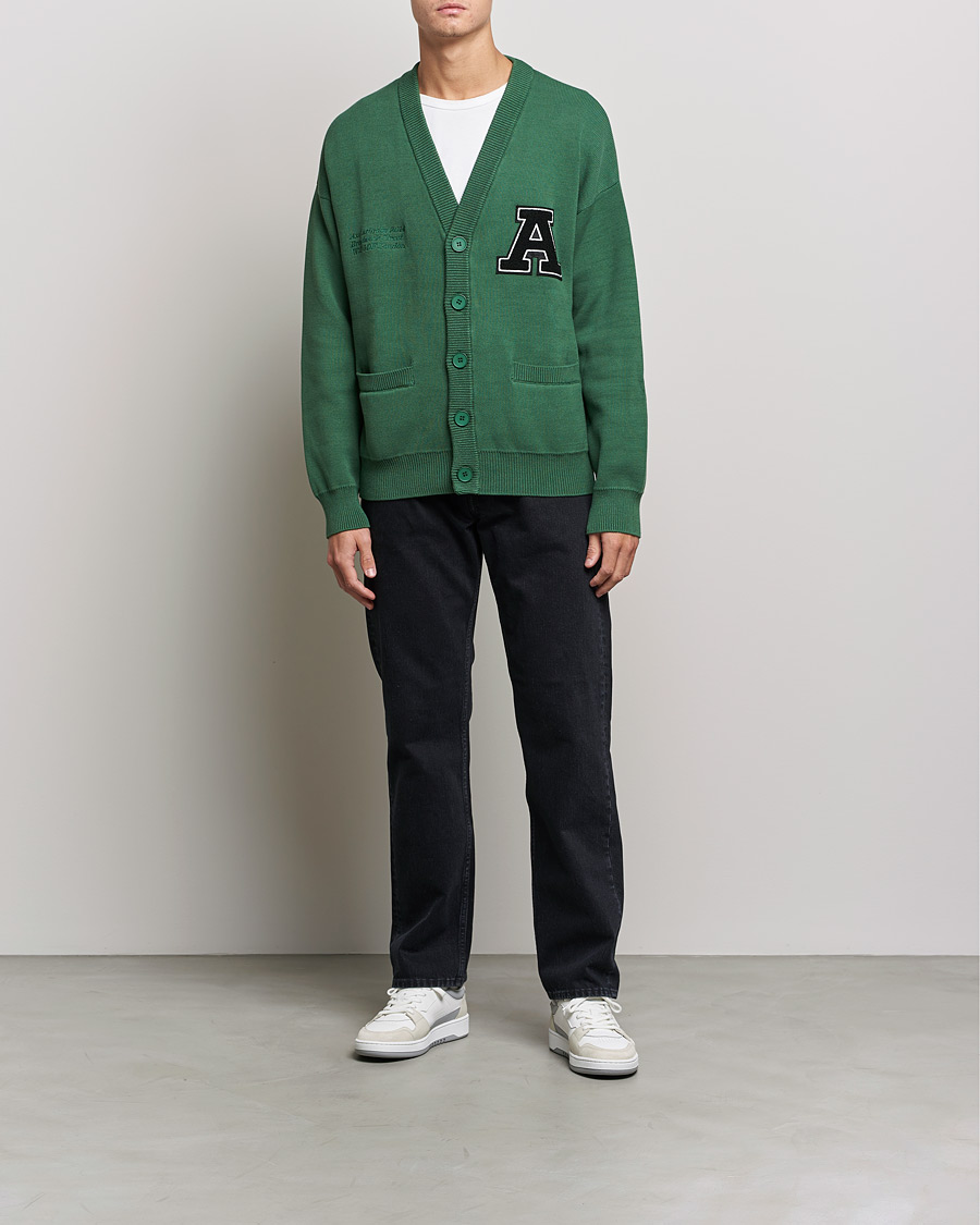 Mies | Puserot | Axel Arigato | Singular Knitted Cardigan Green