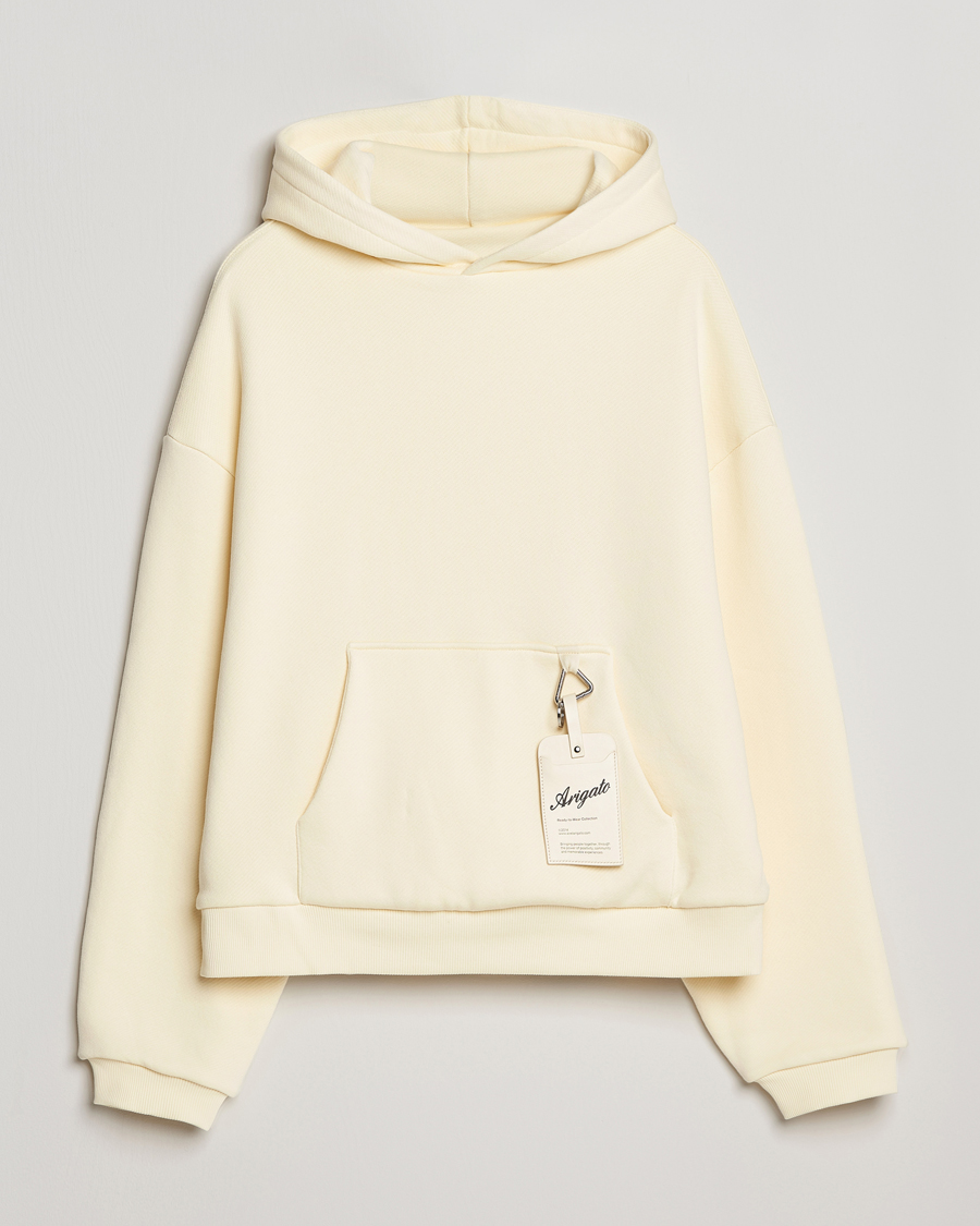 Mies | Puserot | Axel Arigato | Title Hoodie Pale Yellow