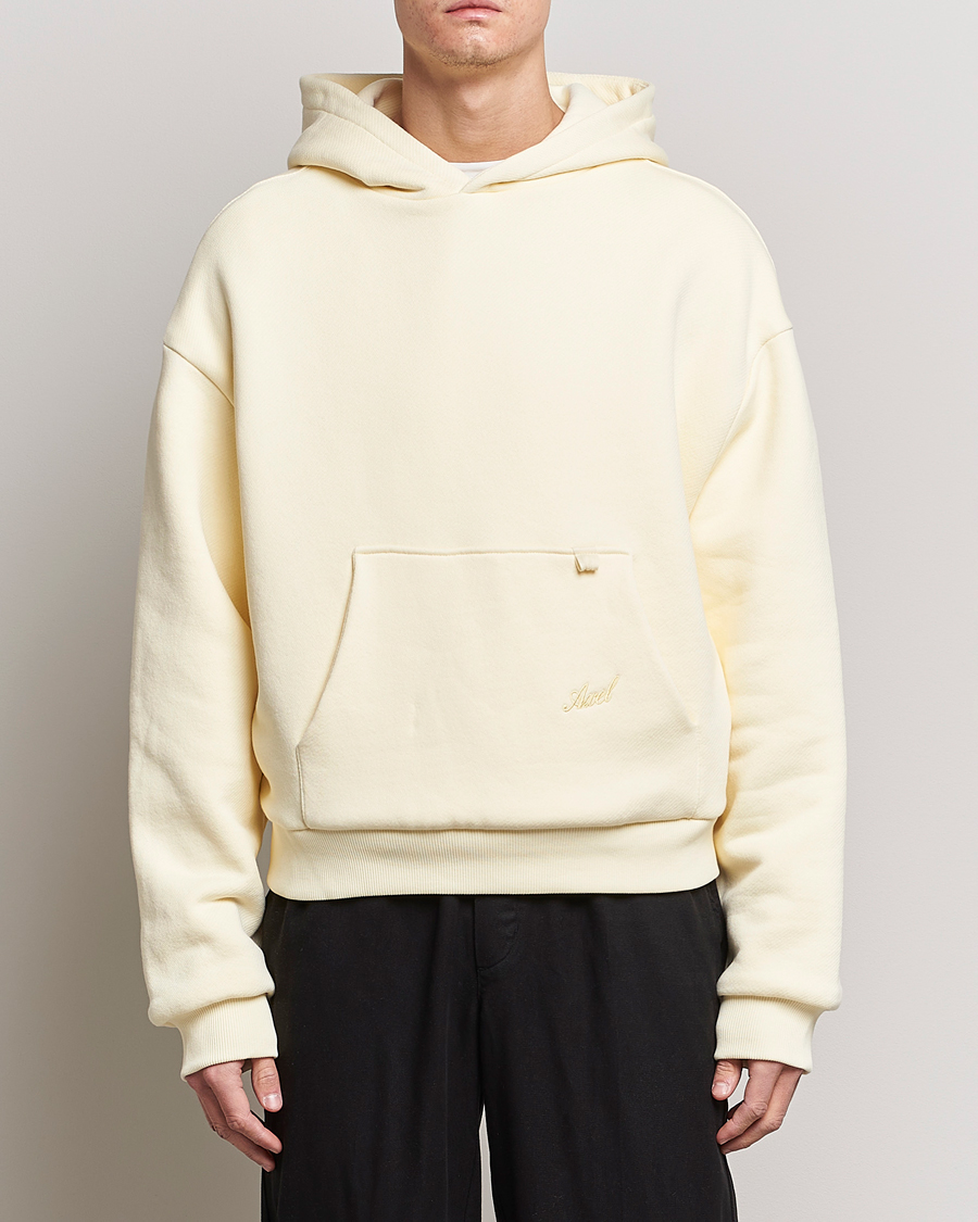Mies | Hupparit | Axel Arigato | Title Hoodie Pale Yellow