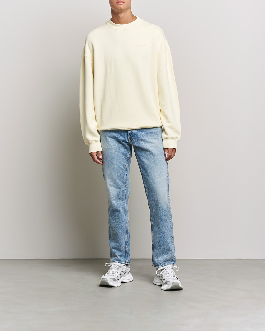 Mies | Collegepuserot | Axel Arigato | Primary Sweatshirt Pale Yellow