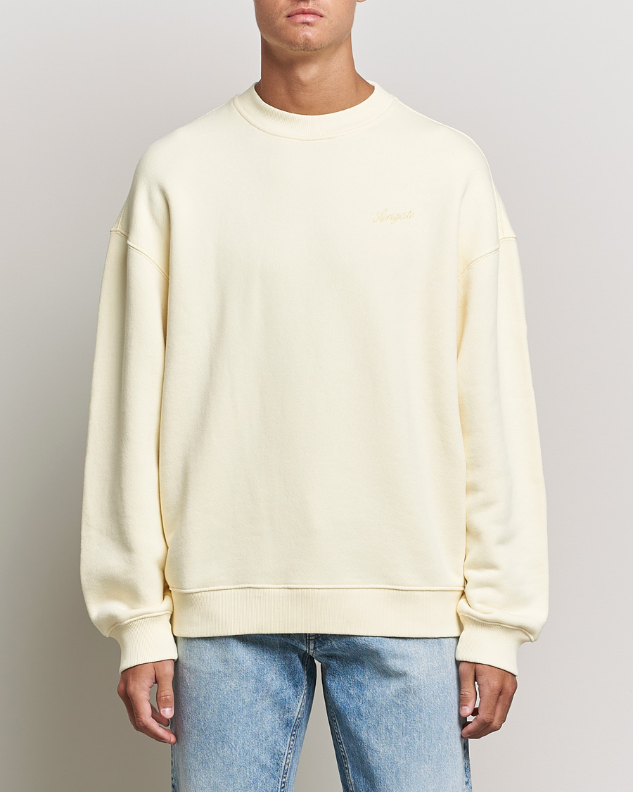 Mies | Puserot | Axel Arigato | Primary Sweatshirt Pale Yellow
