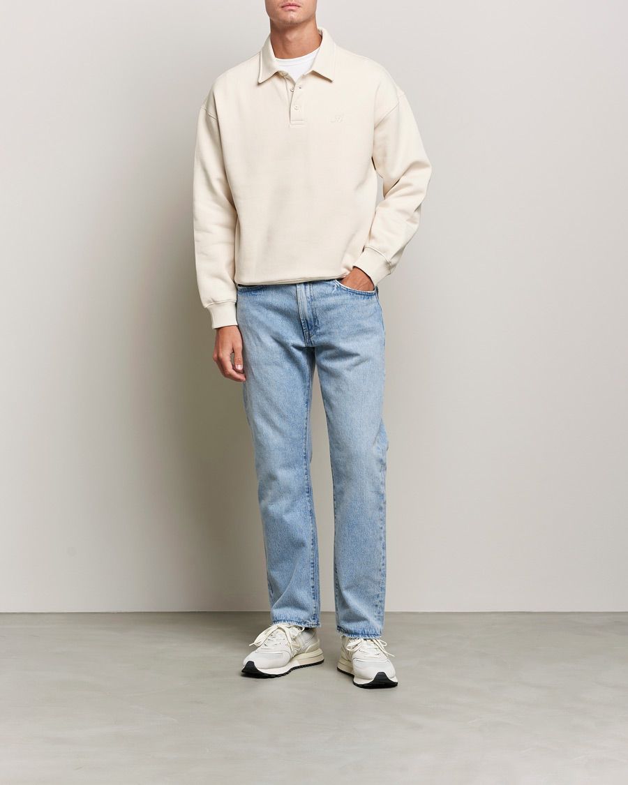 Mies | Rugby-paidat | Axel Arigato | Signature Polo Sweatshirt Pale Beige