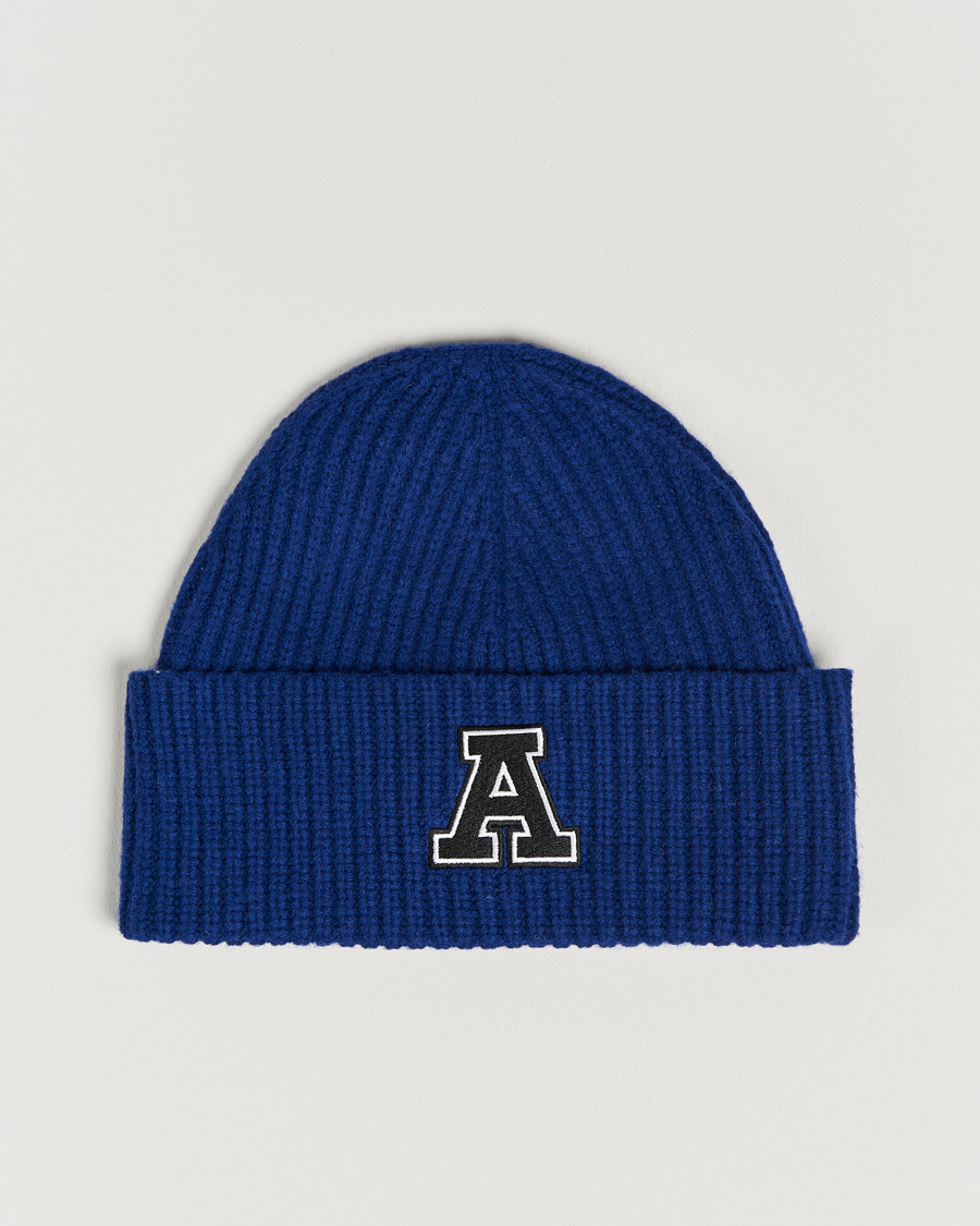 Mies | Axel Arigato Varsity Beanie Blue | Axel Arigato | Varsity Beanie Blue