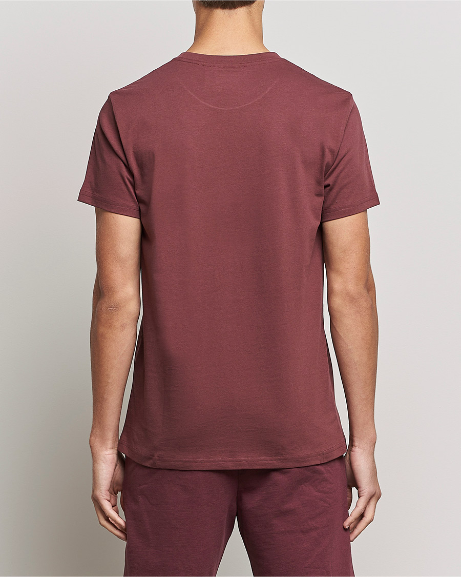 Mies | T-paidat | Bread & Boxers | Heavy Cotton Crew Neck T-shirt Burgundy