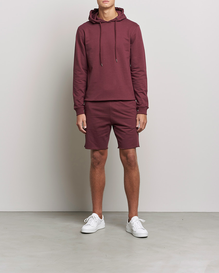 Mies | Puserot | Bread & Boxers | Loungewear Hoodie Burgundy