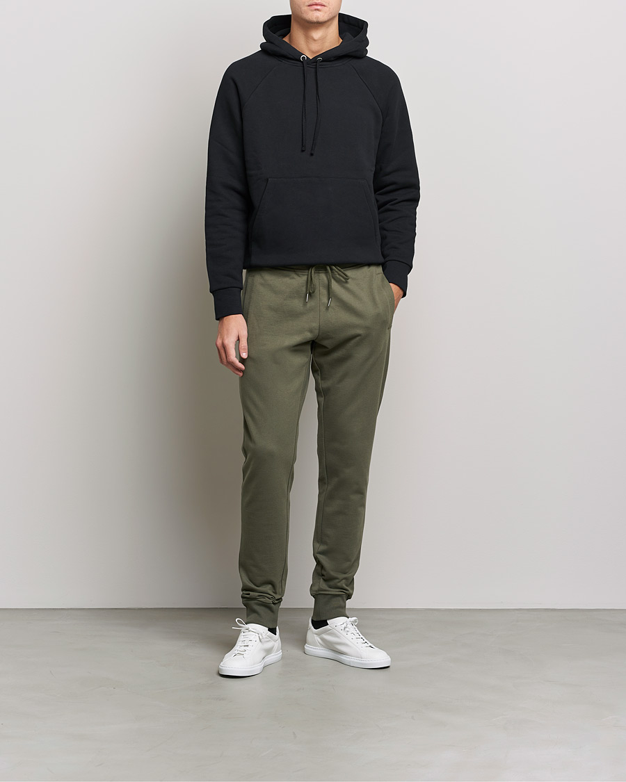 Mies | Housut | Bread & Boxers | Loungewear Pants Army Green