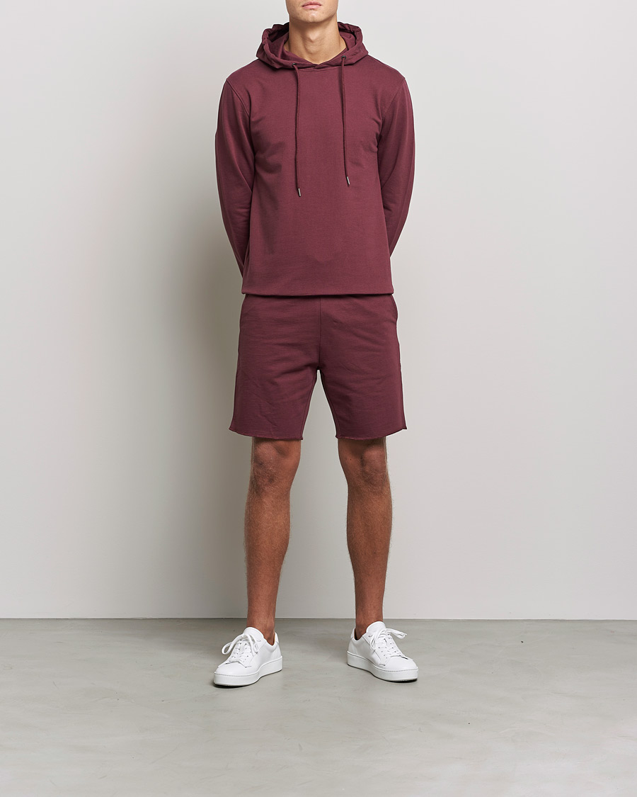 Mies | Shortsit | Bread & Boxers | Loungewear Shorts Burgundy